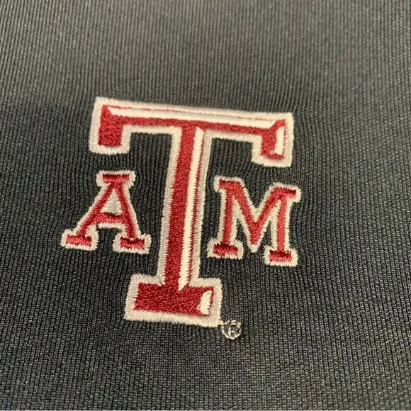 UNDER ARMOUR Texas A&M Logo Heat Gear Short Sleeve Men's Polo Shirt XXL #636 - Picture 2 of 8